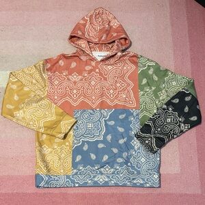 Patchwork Multicolor Hoodie